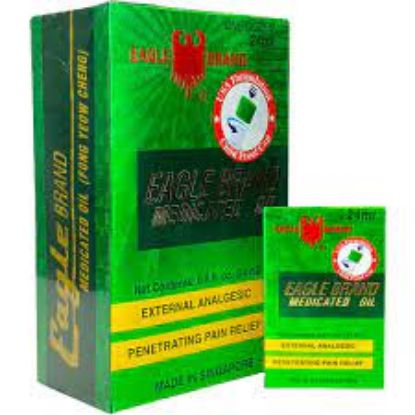 Picture of Eagle Brand Greem Medicated Oil 12 bottles X 24mL